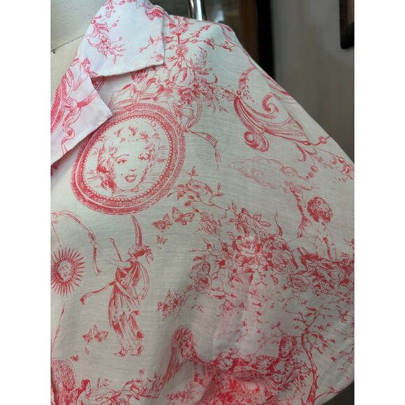 Designer Carolina Herrera spring 2014 collection toile Marilyn Monroe top blouse - Picture 11 of 13